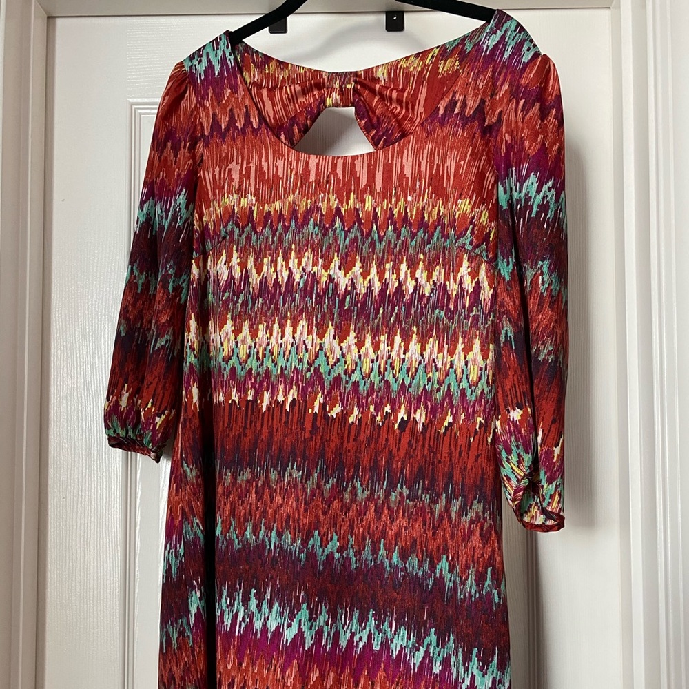Colorful Tribal Western Dress